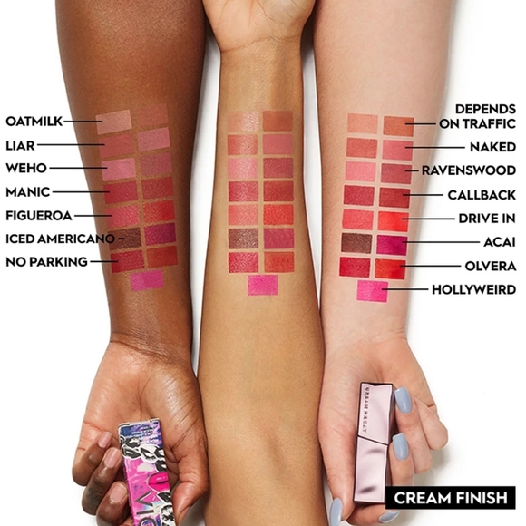 URBAN DECAY VICE HIGH IMPACT CREAM LIPSTICK IN CALLBACK CREAM. - Picture 4 of 7